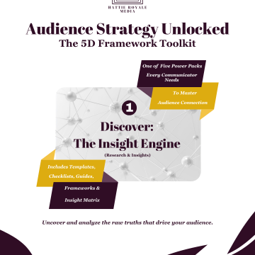 Discover: Research & Insight - Audience Strategy Unlocked Toolkit
